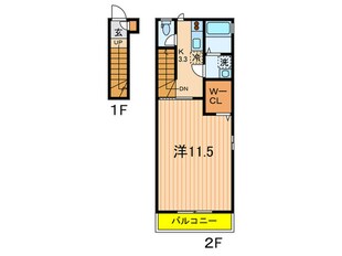 ＹＫ　ＦＬＡＴの物件間取画像